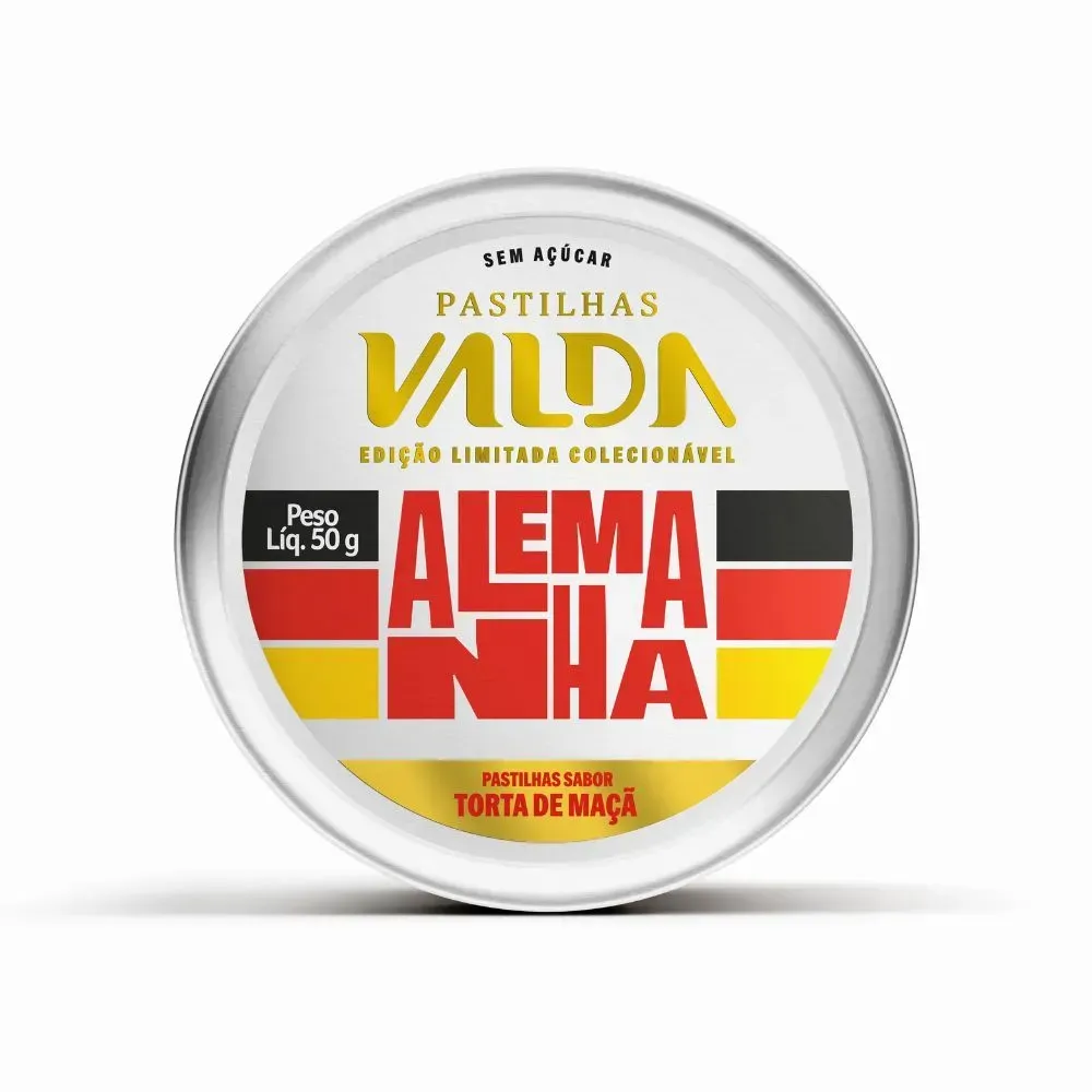 Valda Campeões Alemanha Lata com 50g