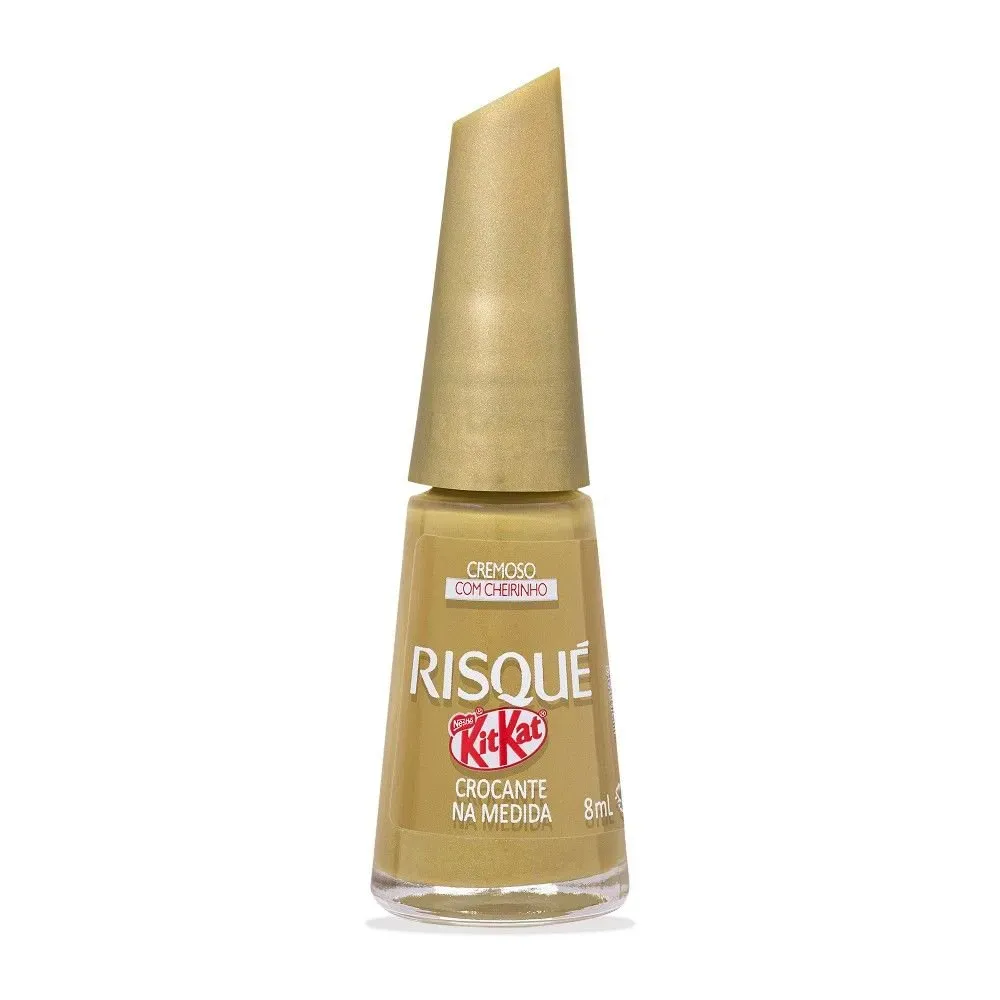 Esmalte Risqué KitKat Crocante Na Medida Cremoso 8ml
