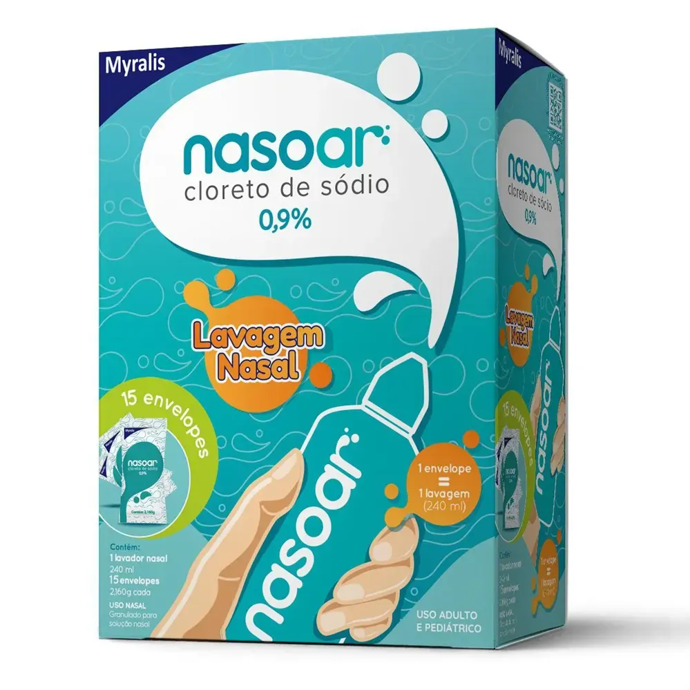 Nasoar Refil Com 15 Envelopes + Frasco