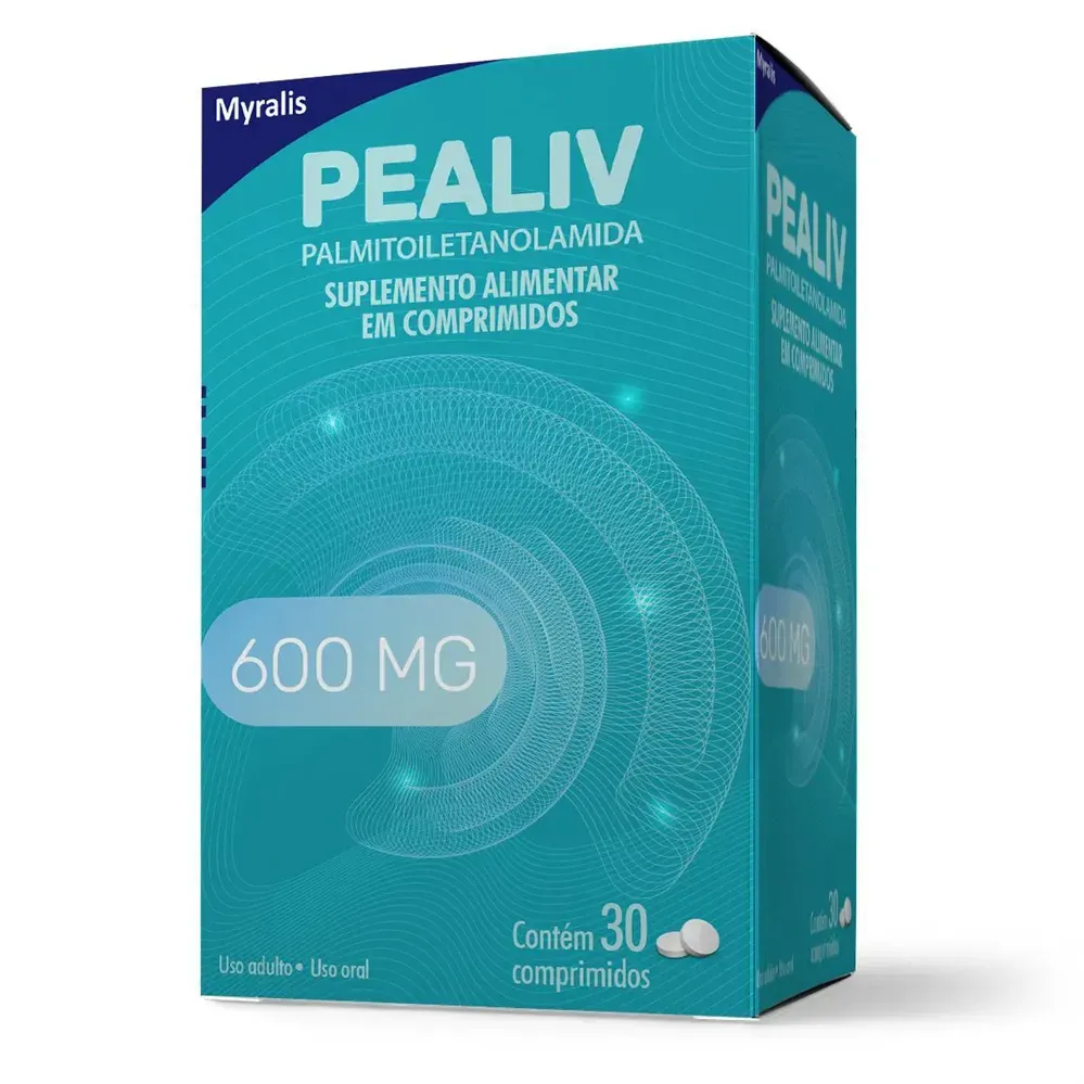 Pealiv 600mg Com 30 Comprimidos