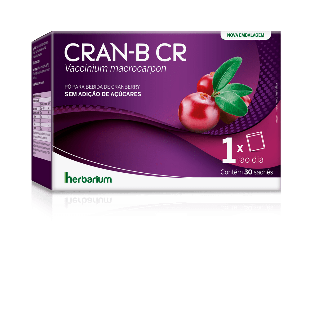 Cran-B CR Com 30 Sachês 5g - Anossadrogaria