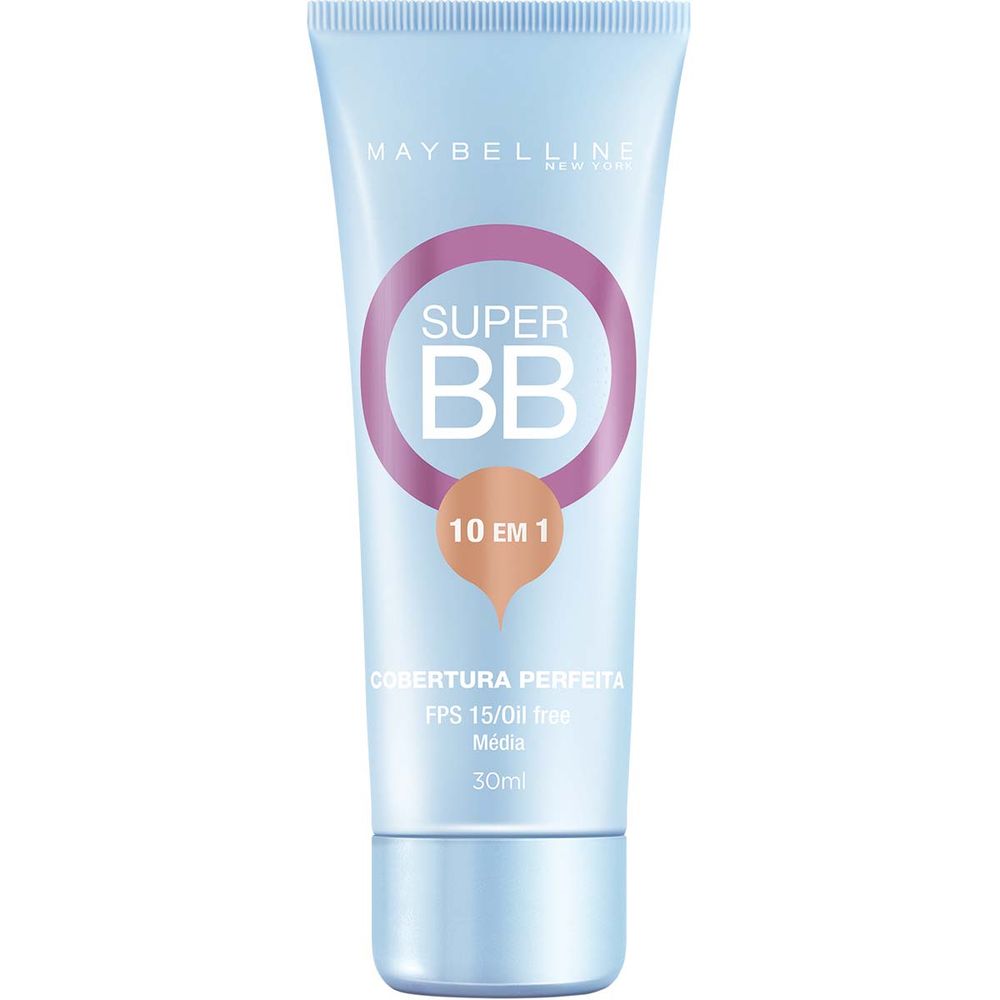 Base Líquida Maybelline Super BB Cream médio fps 15 30ml - anossadrogaria