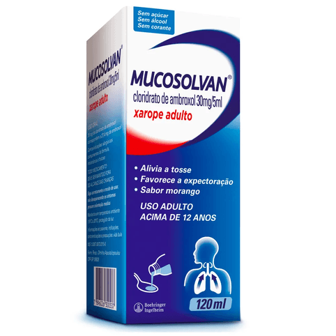 Mucosolvan Adulto Xarope 120ml - Promofarma