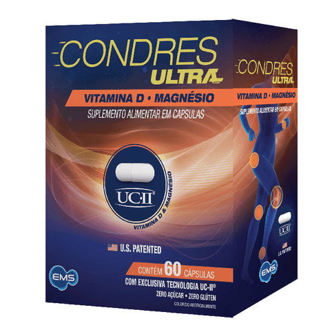 Condres Ultra UC-II com 60 cápsulas - anossadrogaria