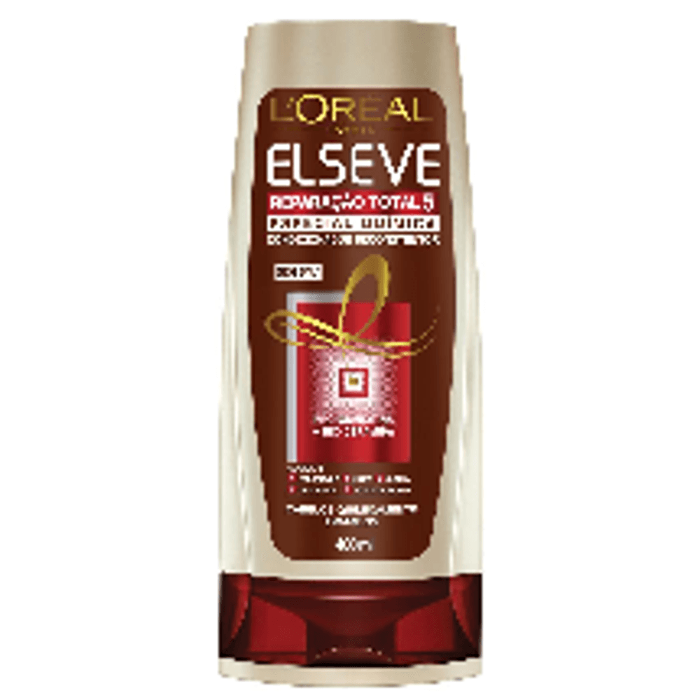 Condicionador Elseve Reparação Total 5 pós química 400ml - anossadrogaria