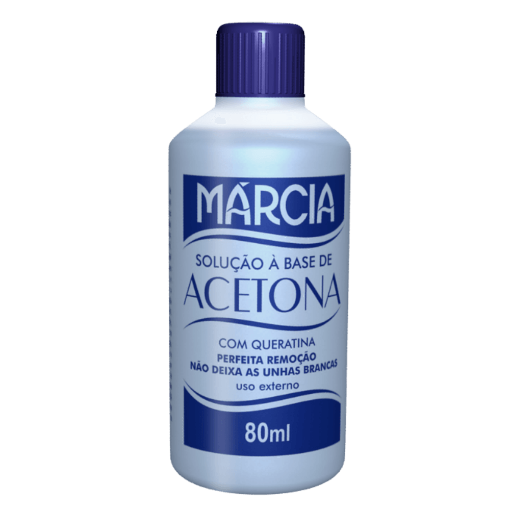 Acetona Marcia 80ml - Marcia Cosmeticos