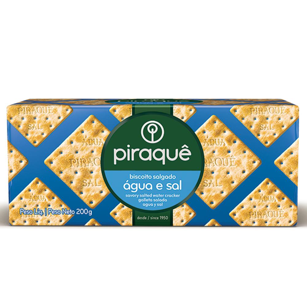 Biscoito Piraquê Cream Cracker Águe e Sal 200g anossadrogaria