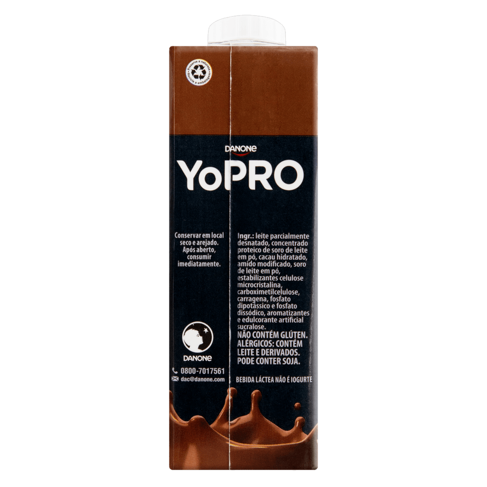 Bebida Láctea YoPRO 15G High Protein Chocolate 250ml - anossadrogaria