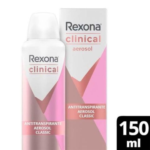 Desodorante Aerosol Rexona Women Clinical Classic 150ml