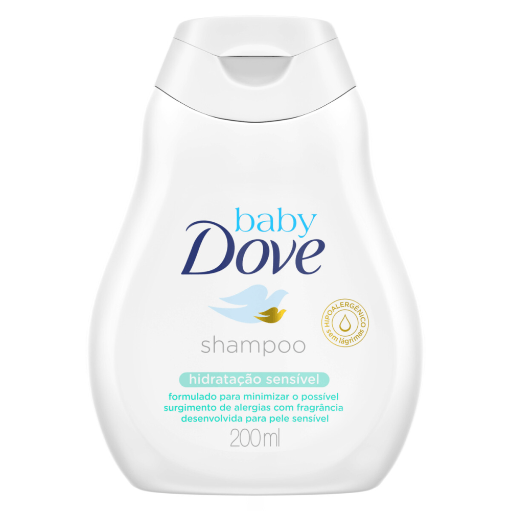 Shampoo Dove Baby Hidratação Sensível 200ml anossadrogaria